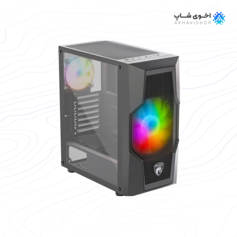 کیس گیمینگ گرین مدل G1 Griffin با فضای نصب گسترده و طراحی زیبا