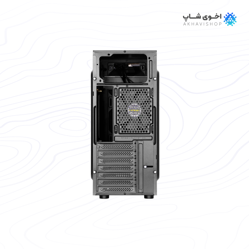 کیس کامپیوتر گرین مدل Ava Plus با نورپردازی RGB و فضای داخلی گسترده — تصویر ۷
