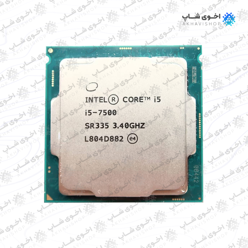 پردازنده مرکزی اینتل سری Kaby Lake مدل Core i5-7500 تری استوک — تصویر ۳