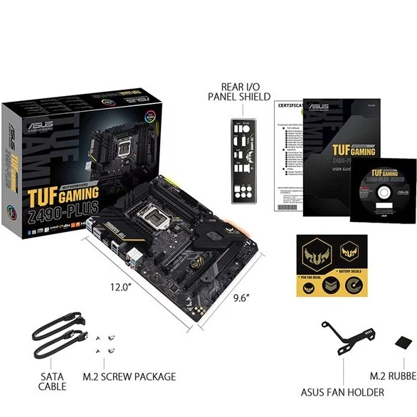 مادربرد ایسوس مدل TUF GAMING Z490-PLUS
