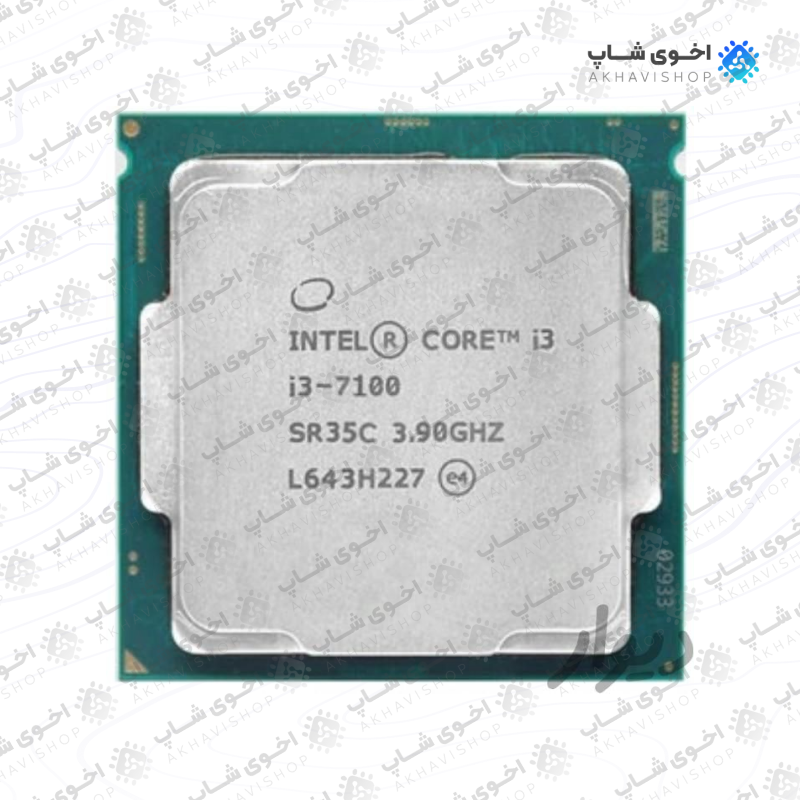 پردازنده مرکزی اینتل سری Kaby Lake مدل try تری Core i3-7100 کارکرده — تصویر ۳