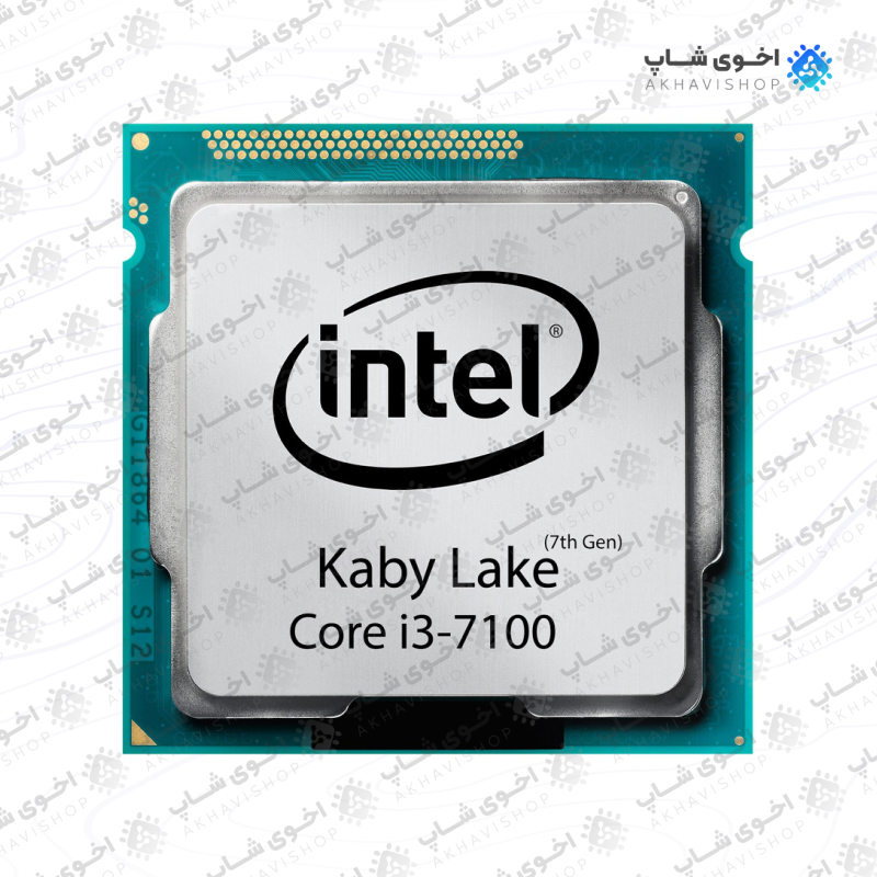 پردازنده مرکزی اینتل سری Kaby Lake مدل try تری Core i3-7100 کارکرده — تصویر ۶