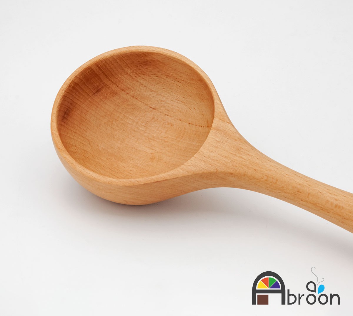 سرویس کفگیر و ملاقه آبرون چوبی 6 پارچه AW510 — تصویر ۵