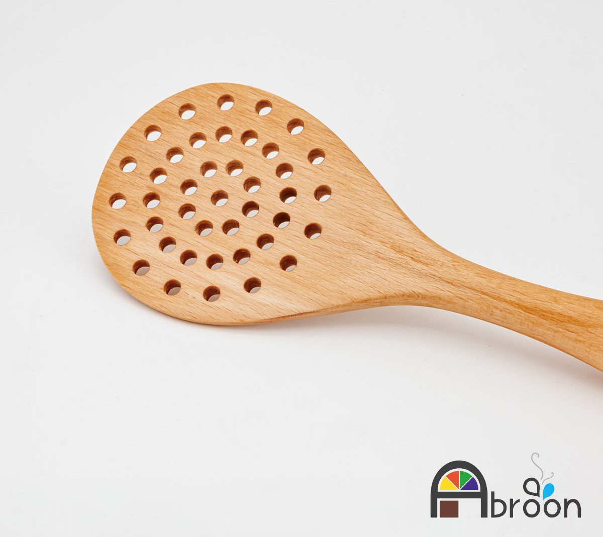 سرویس کفگیر و ملاقه آبرون چوبی 6 پارچه AW510 — تصویر ۸