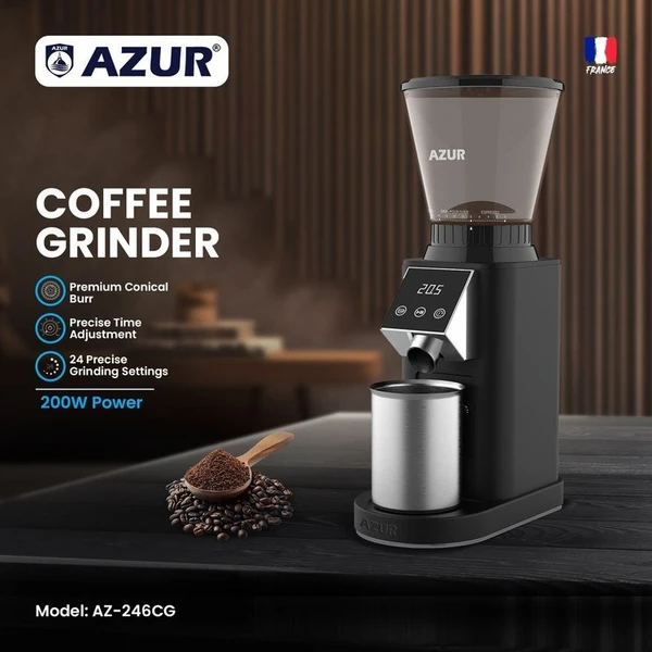 آسیاب قهوه آزور مدل AZ-246CG — تصویر ۴