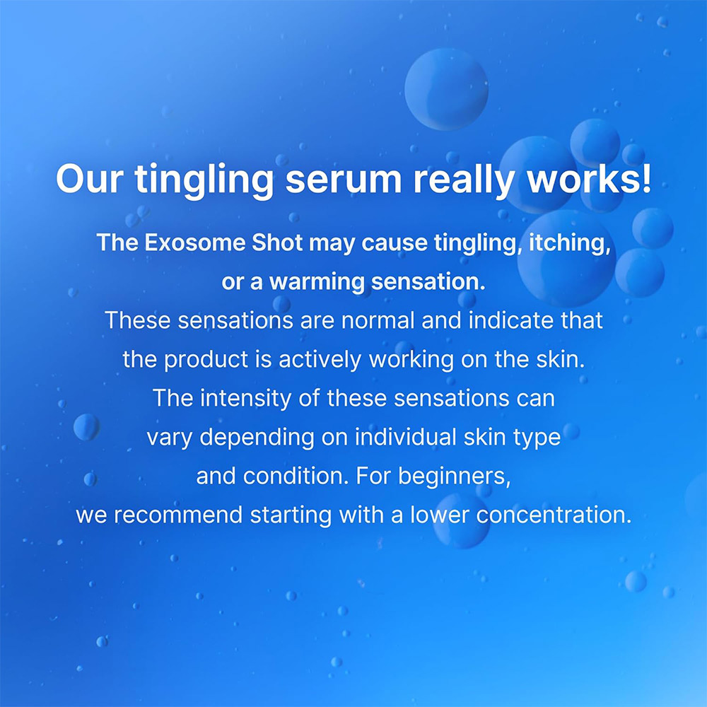 آمپول کنترل منافذ اگزوزوم شات 25000 مدی کیوب لایه بردار، ضد جوش و روشن کننده Medicube One Day Exosome Shot Pore Ampoule 25000 — تصویر ۵