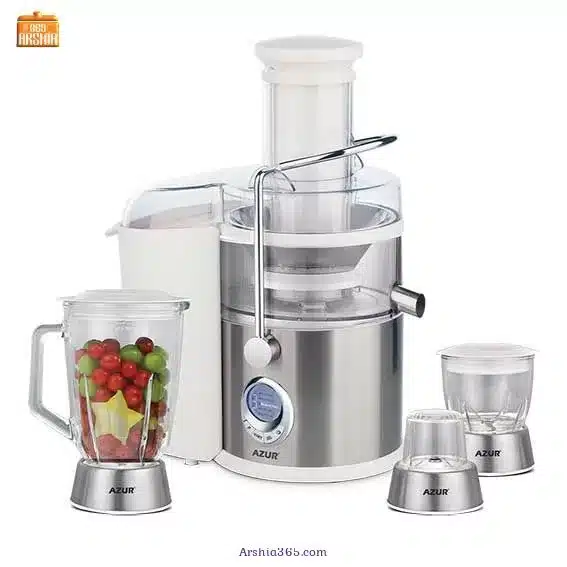 آبمیوه گیری 4 کاره آزور مدل AZ-202jb — تصویر ۳