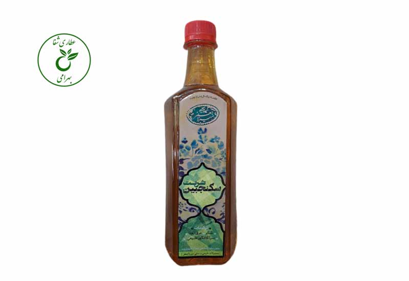 شربت سکنجبین نعنایی سنتی نیم لیتری