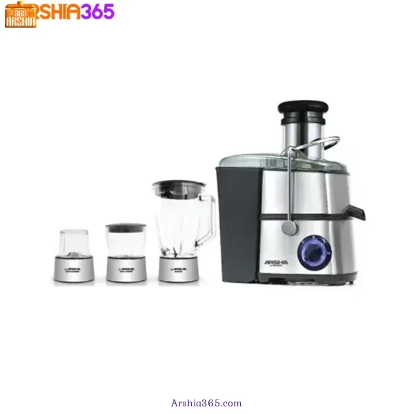 آبمیوه گیری 4 کاره عرشیا JE133-2544 — تصویر ۲