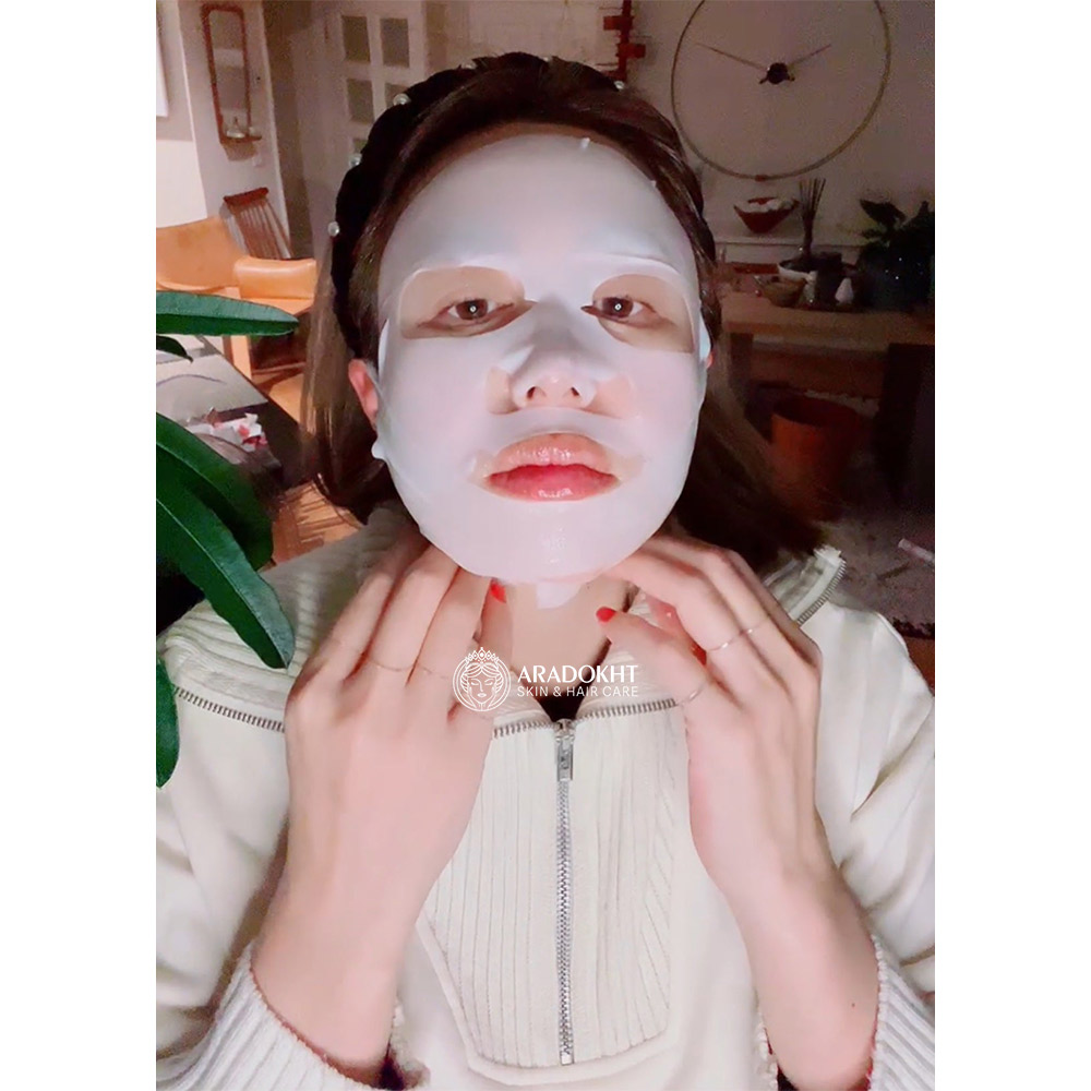 ماسک ضد چروک بایو لیفتینگ شماره 9 نامبوزین Numbuzin No.9 Sheet Mask NAD+ BIO Lifting-sil Full Face Mask — تصویر ۶