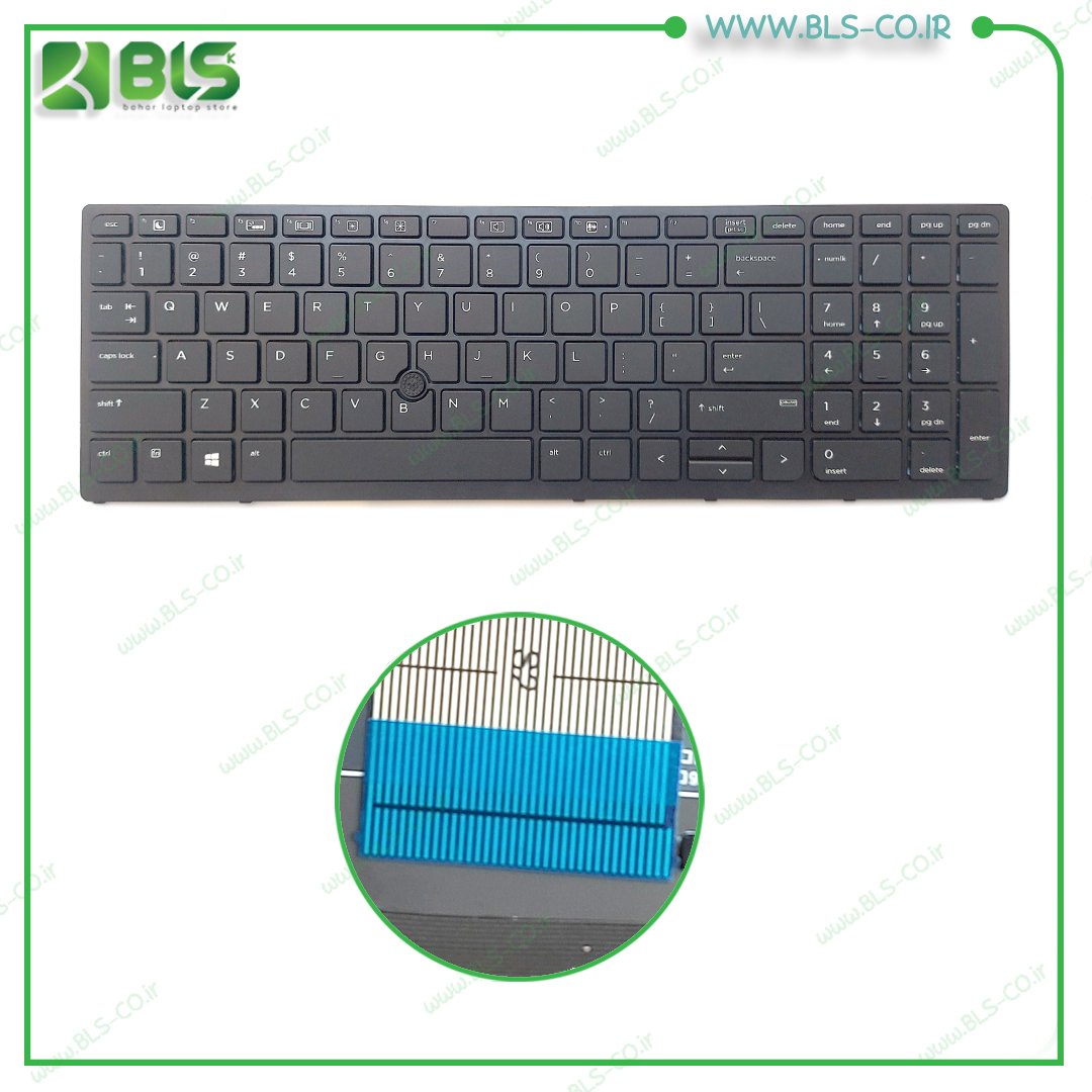 کیبورد لپ تاپ اچ پی Keyboard HP Zbook 15 G3