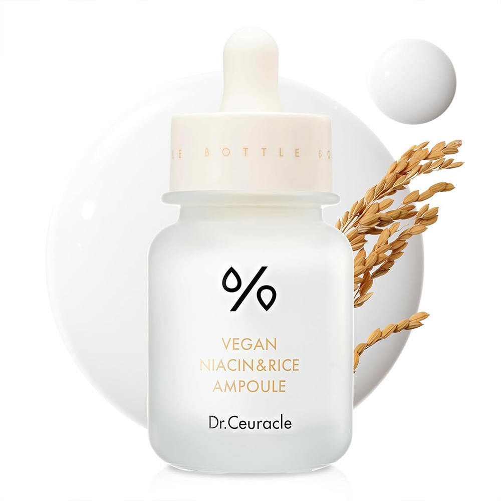 آمپول روشن کننده نیاسینامید و برنج دکتر سراکل Dr. Ceuracle Vegan Niacin & Rice Ampoule — تصویر ۲