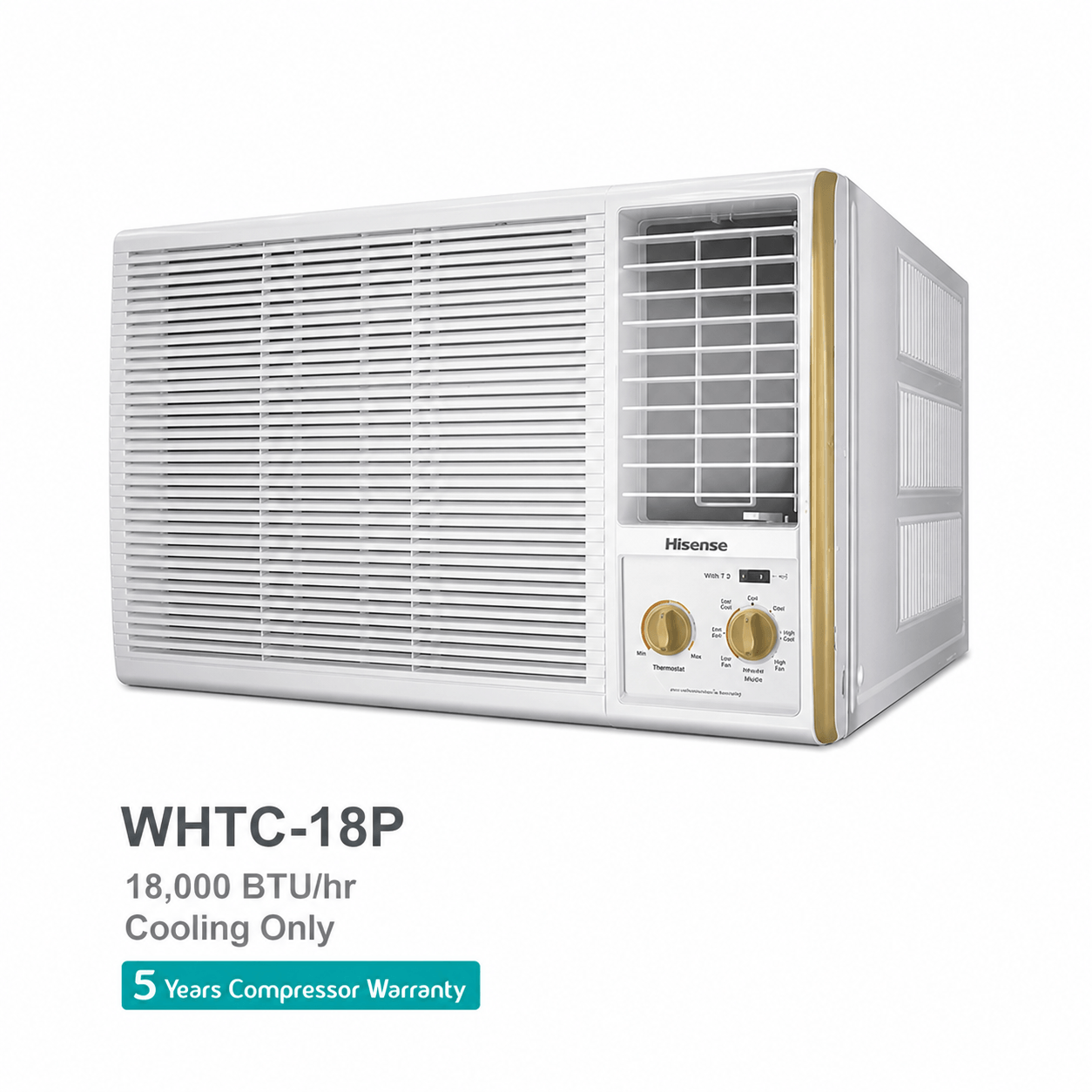 کولر گازی سرد پنجره ای هایسنس مدل HWTC-18P