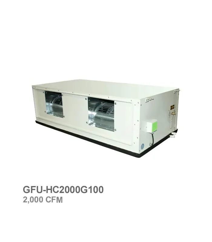 فن کویل کانالی پرفشار جی پلاس مدل GFU-HC2000G100 — تصویر ۲
