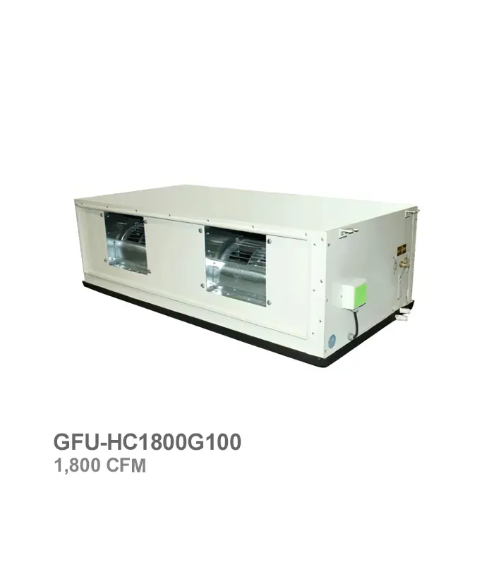 فن کویل کانالی پرفشار جی پلاس مدل GFU-HC1800G100 — تصویر ۲