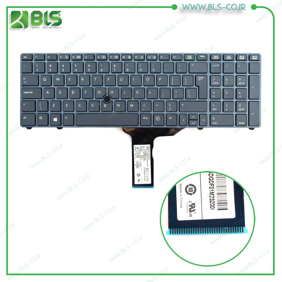 کیبورد لپ تاپ اچ پی HP EliteBook 8760W