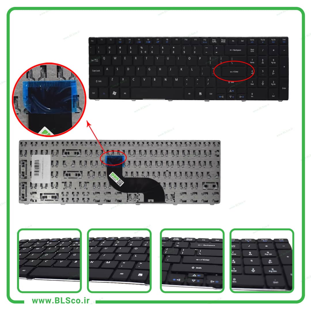 کیبورد لپ تاپ ایسر Acer 5810