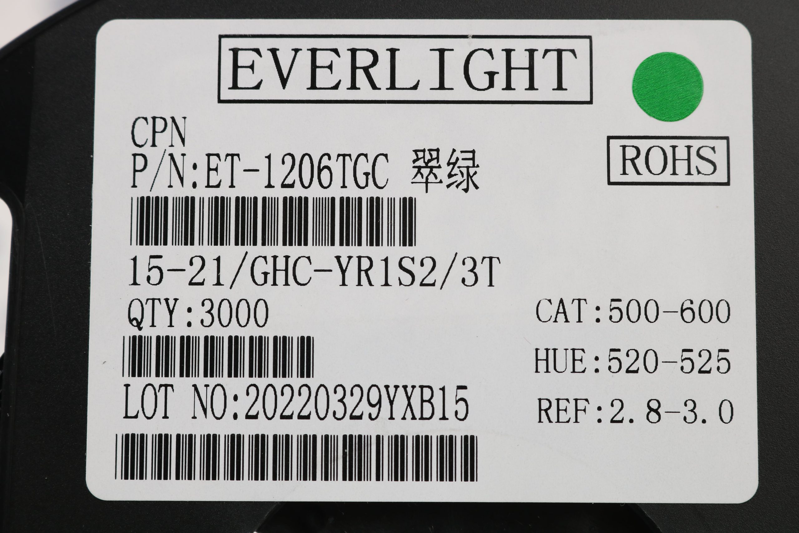 LED پکیج 1206 سبز — تصویر ۴