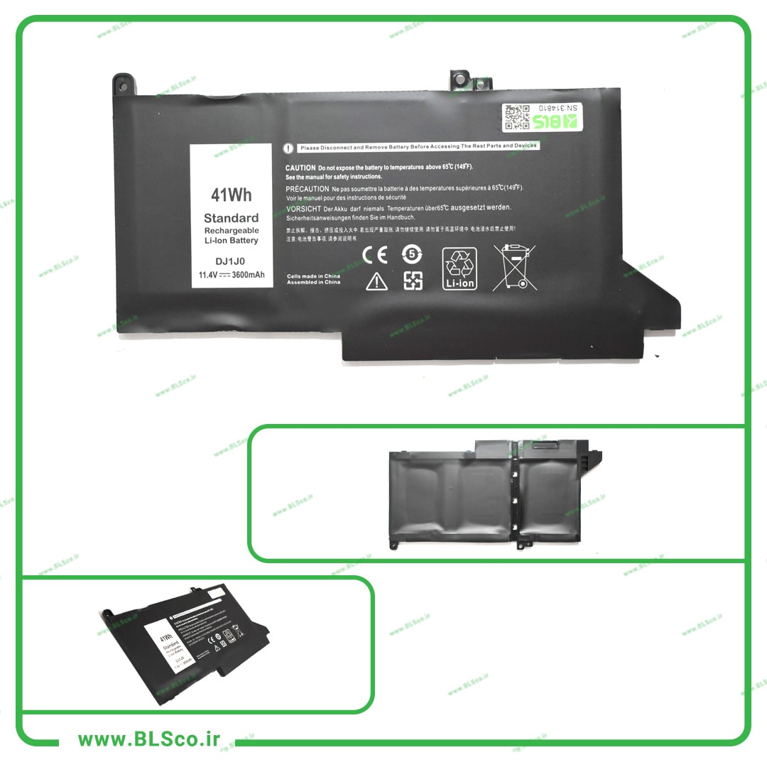 باتری لپ تاپ دل Dell Latitude 7280