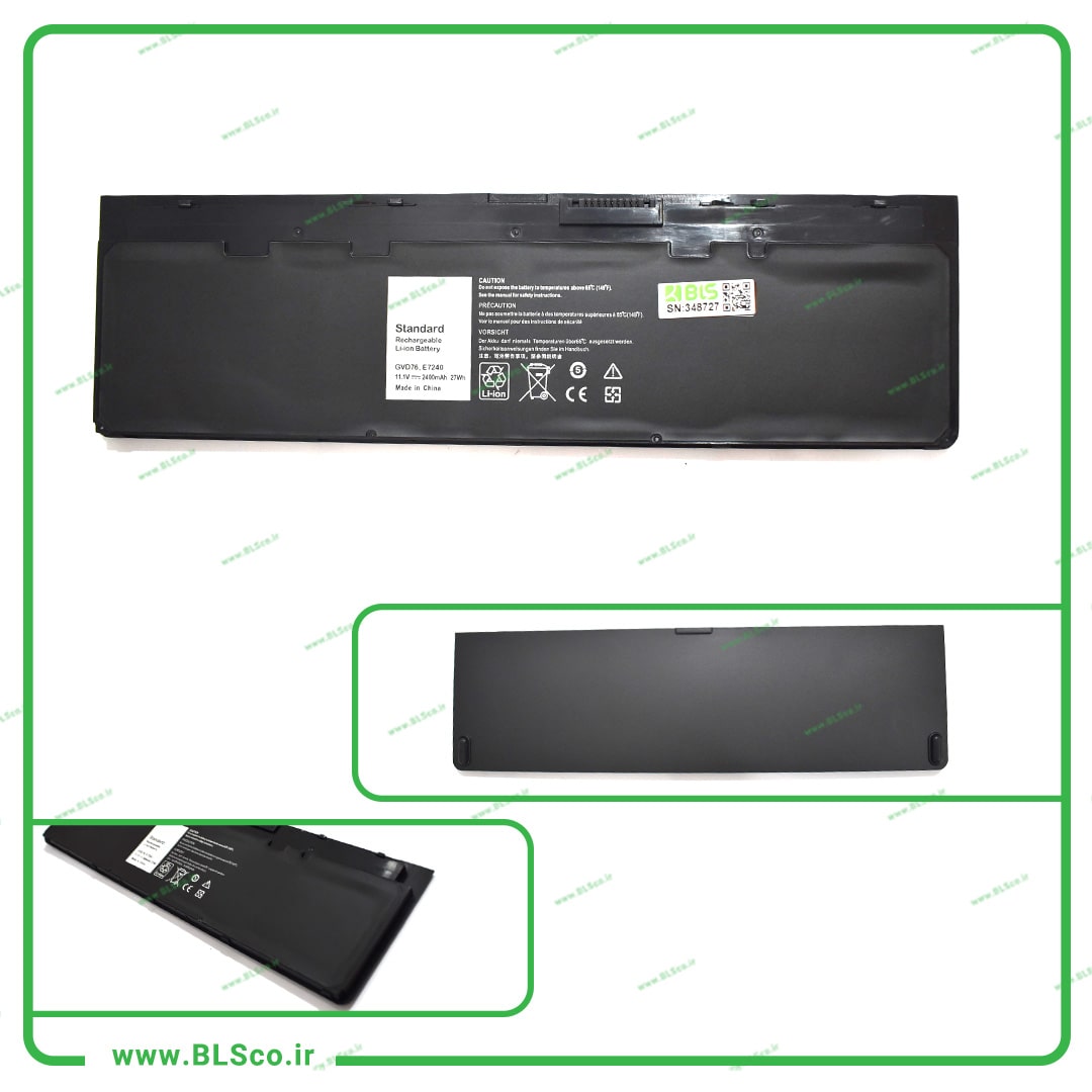 باتری لپ تاپ دل Dell Latitude E7240