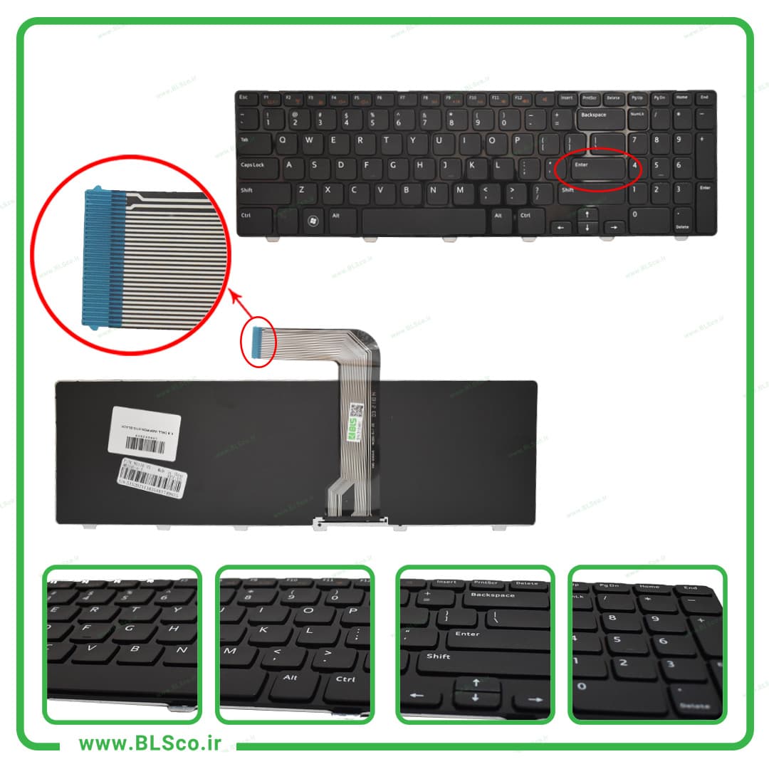 کیبورد لپ تاپ دل Dell Inspiron 5110
