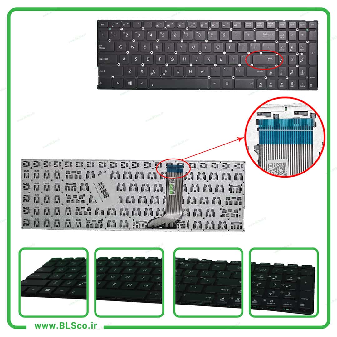 کیبورد لپ تاپ ایسوس Asus X556