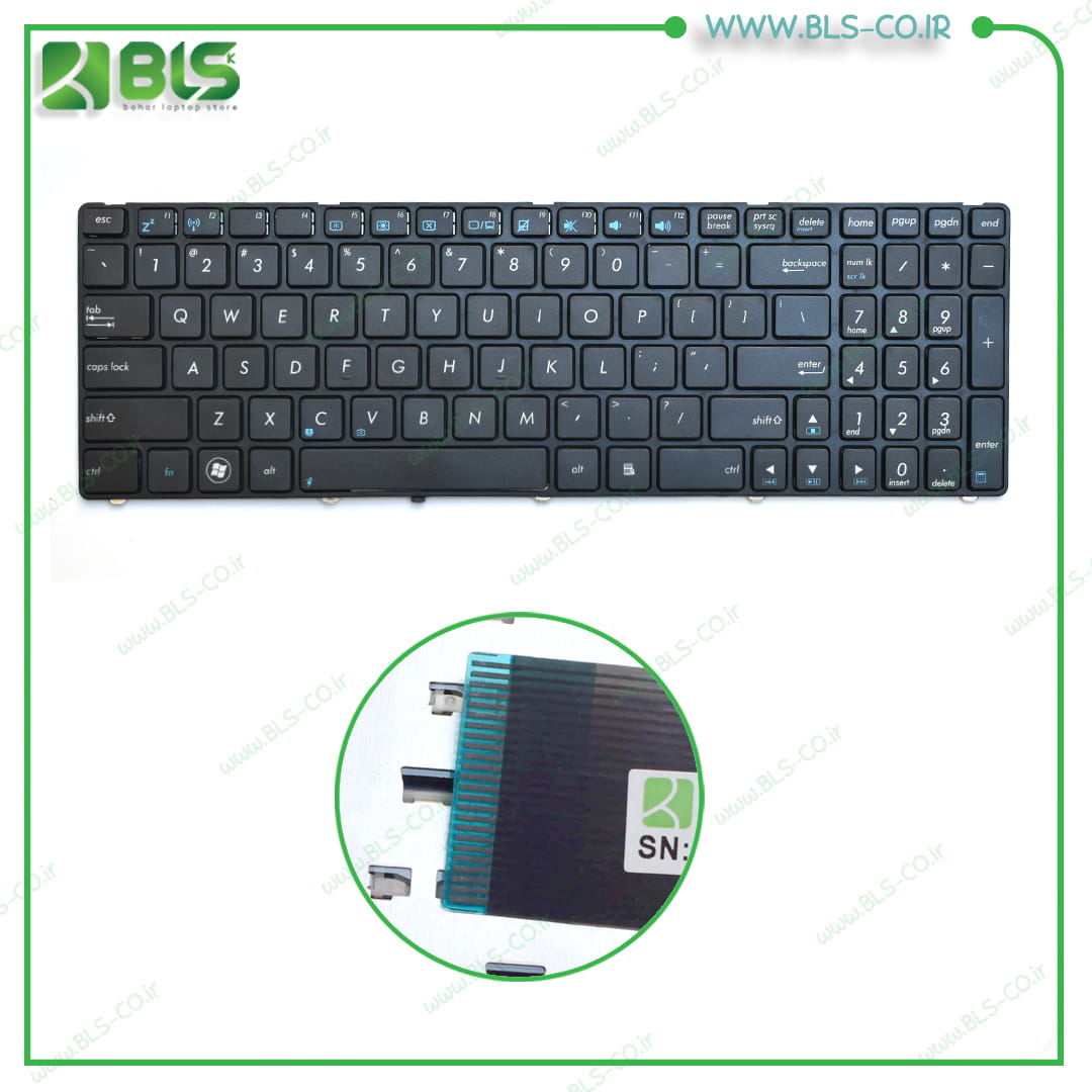 صفحه‌ کلید لپ تاپ ایسوس Asus K53