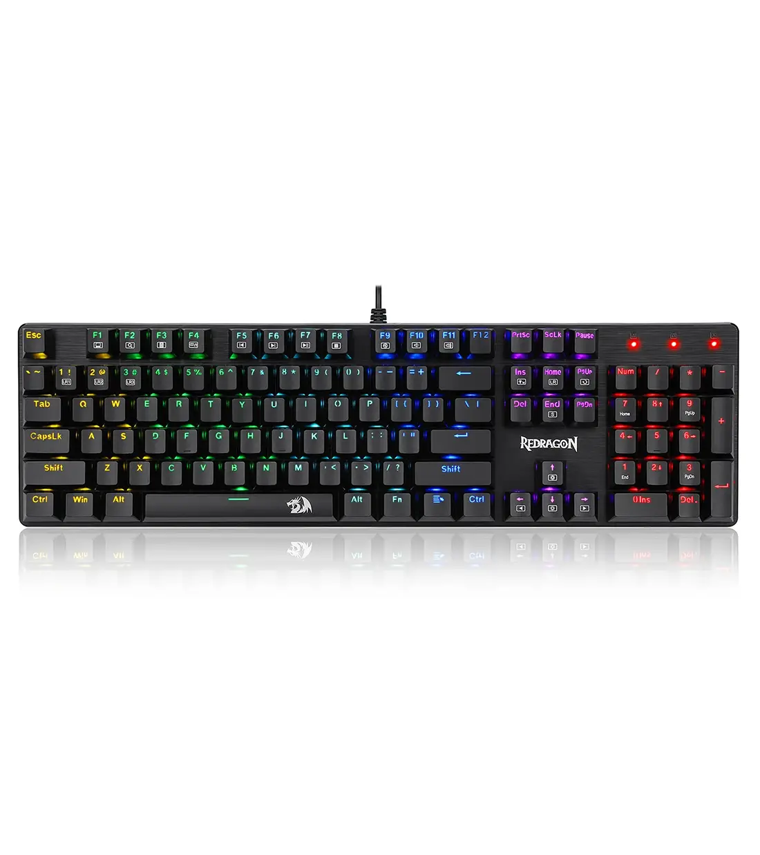 کیبورد گیمینگ ردراگون Sindri K671 RGB — تصویر ۵