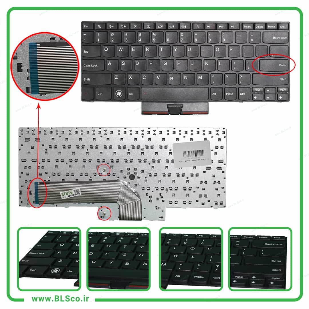 کیبورد لپ تاپ لنوو Lenovo Thinkpad E40
