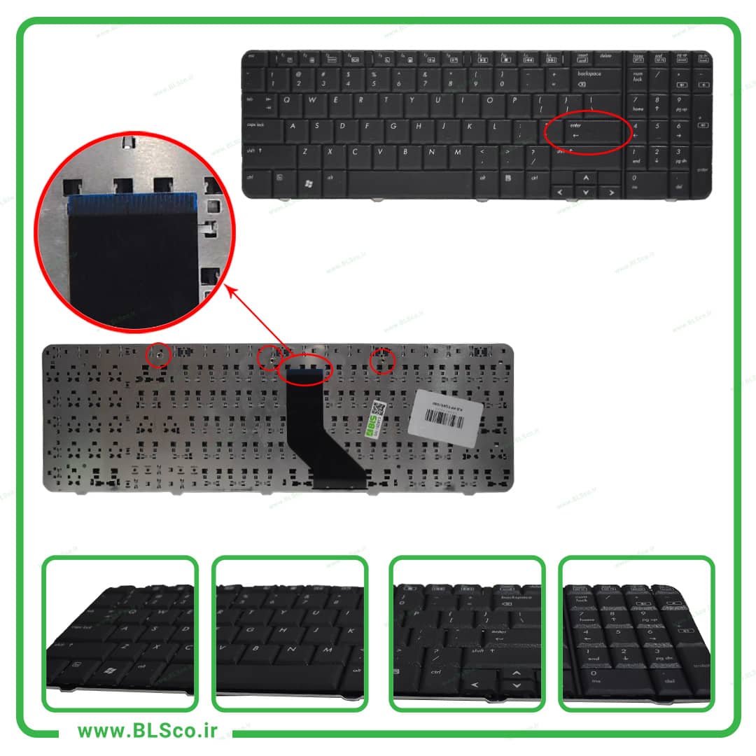 کیبورد لپ تاپ اچ پی HP Compaq CQ60