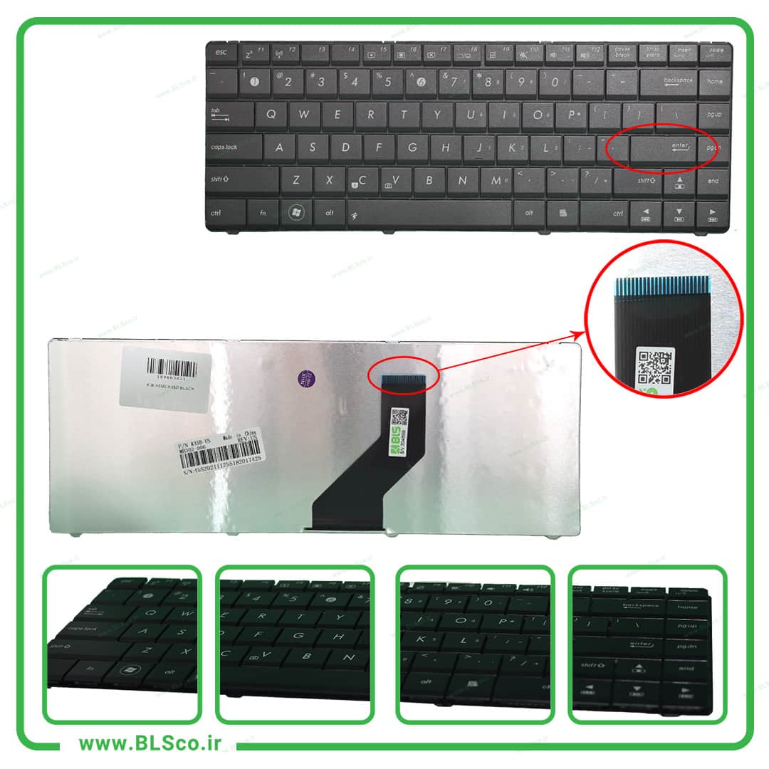 کیبورد لپ تاپ ایسوس Asus K45D