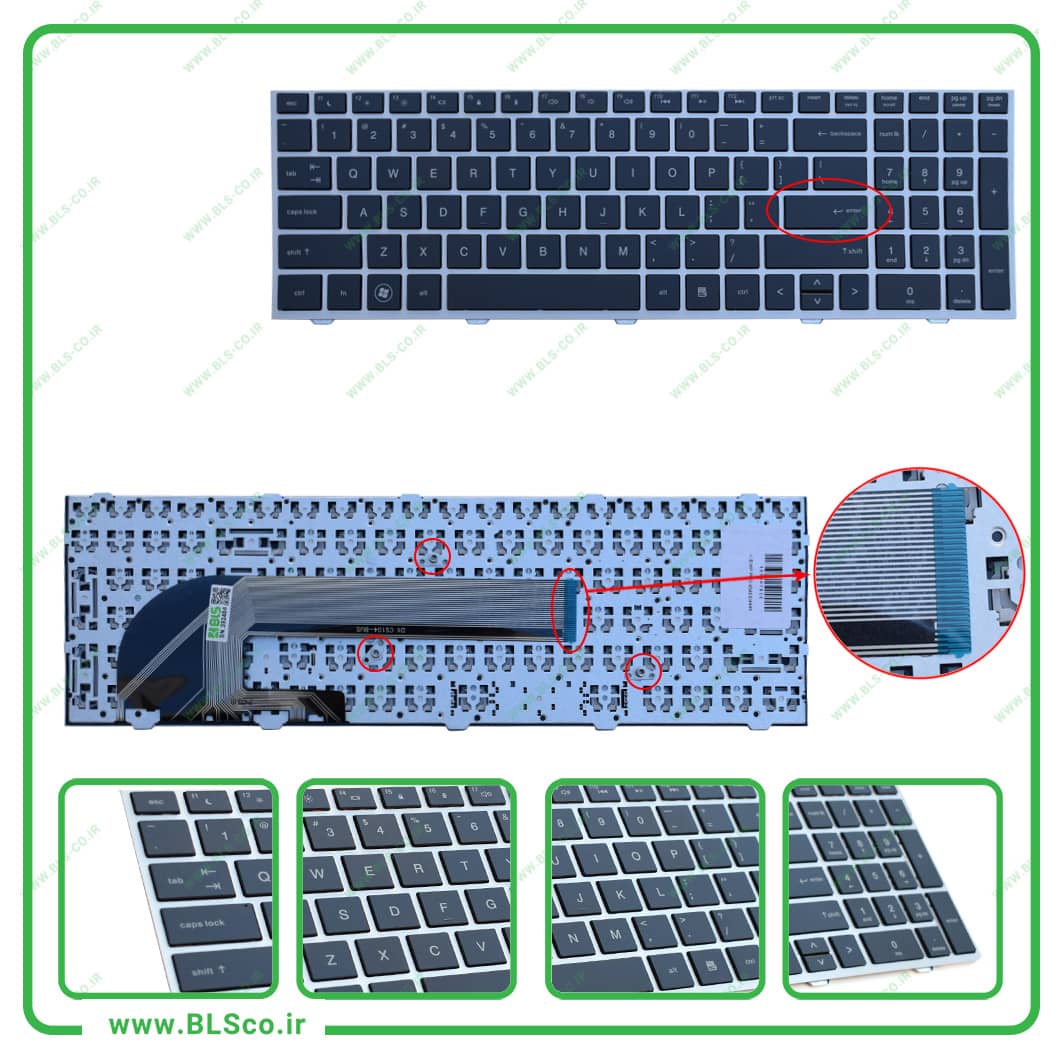 کیبورد لپ تاپ اچ پی HP ProBook 4540S