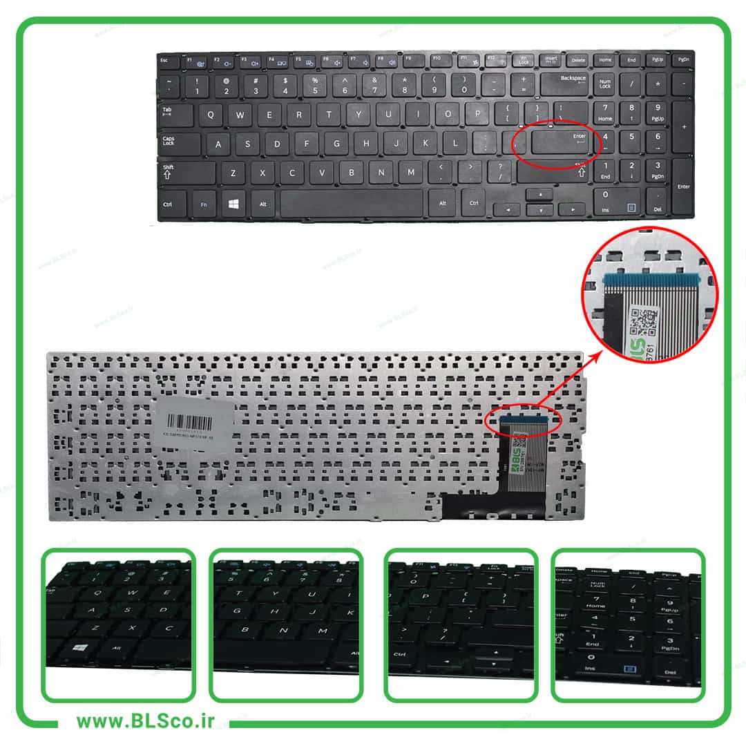 کیبورد لپ تاپ سامسونگ Laptop Keyboard NP370