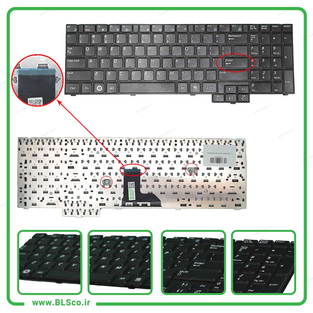کیبورد لپ تاپ سامسونگ Keyboard Laptop R528