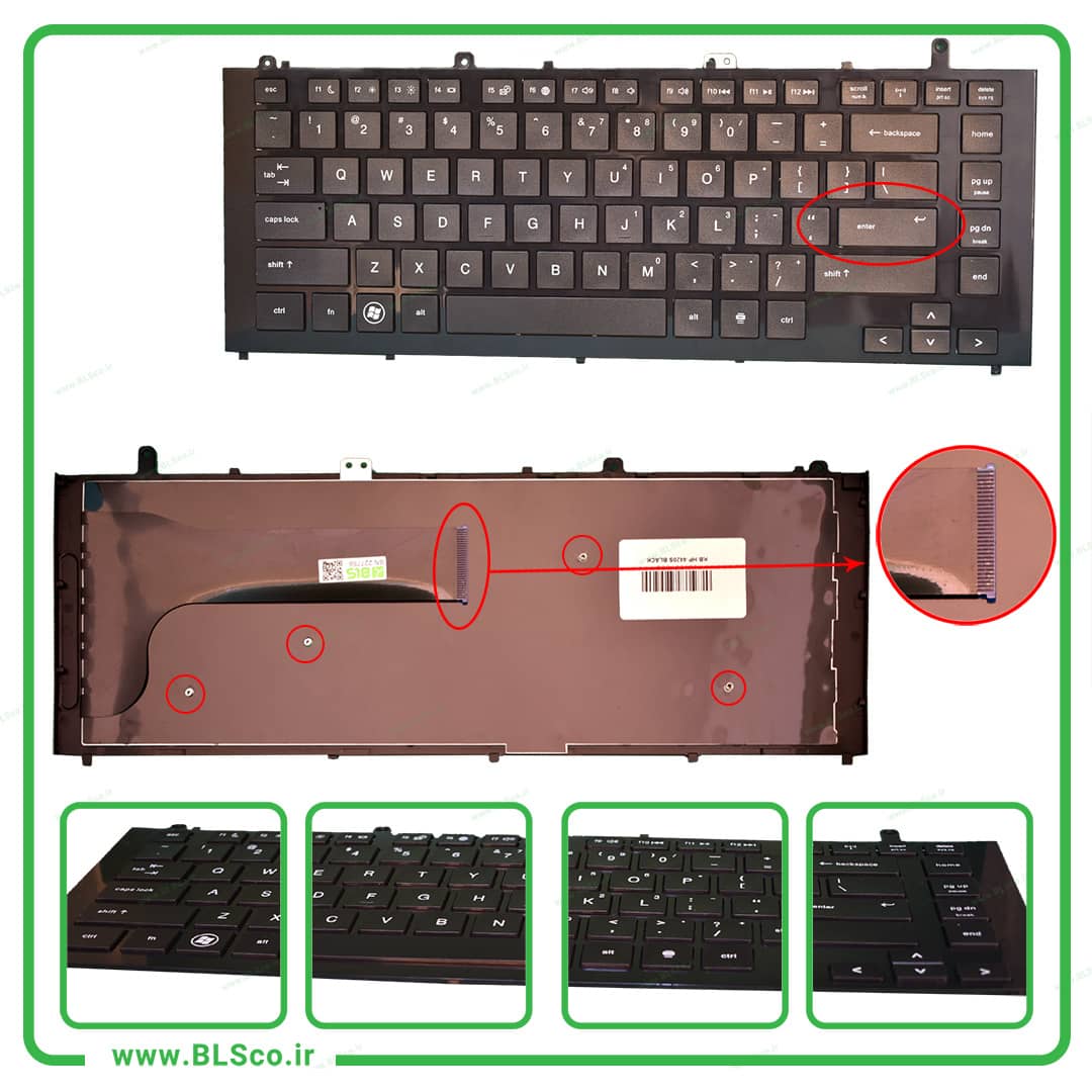 کیبورد لپ تاپ اچ پی HP ProBook 4420S