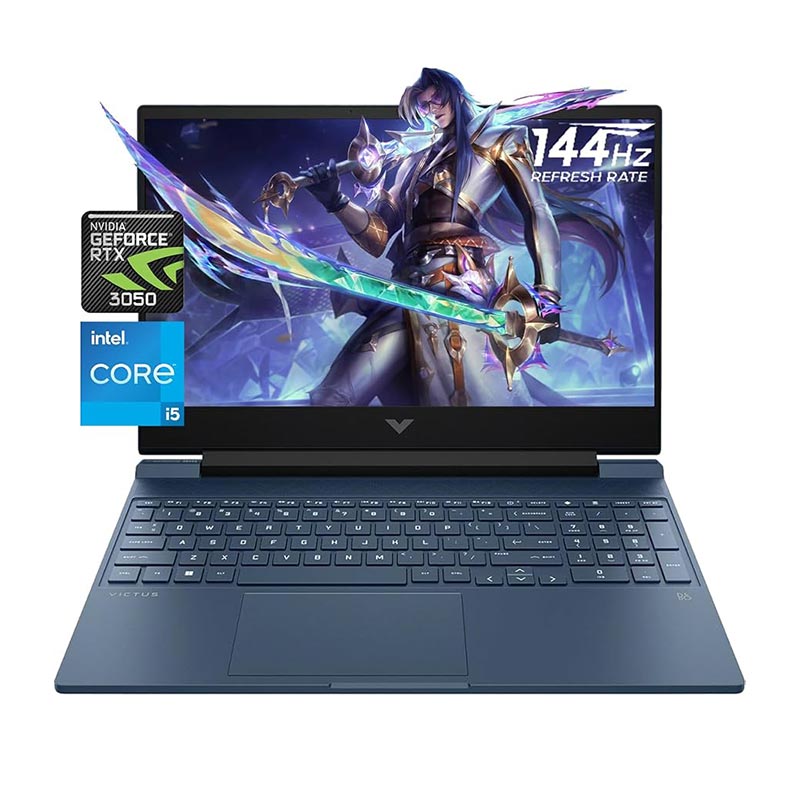 لپ تاپ گیمینگ اچ پی Hp Victus FA2013DX i5 13420H 8GB DDR4 512GB RTX 3050 IPS