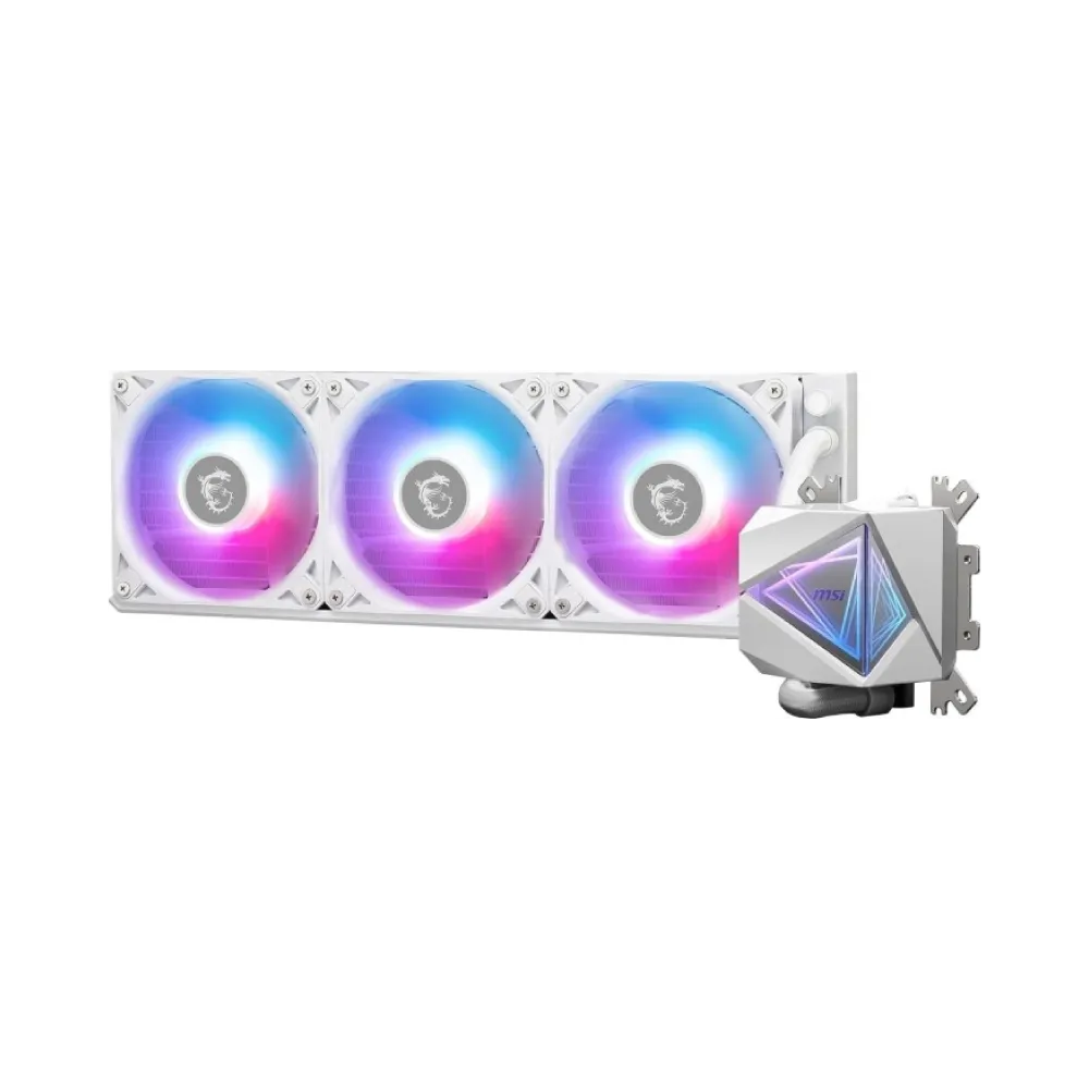 Cooling MSI MAG CoreLiquid i360 White — تصویر ۳