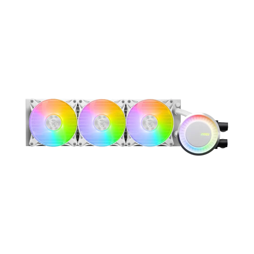 Cooling MSI MAG CoreLiquid E360 White — تصویر ۲