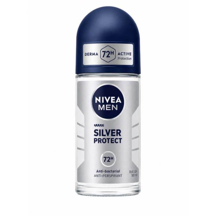 مام رول ضدتعریق مردانه 72 ساعته مدل Silver Protect (اورجینال) — تصویر ۲