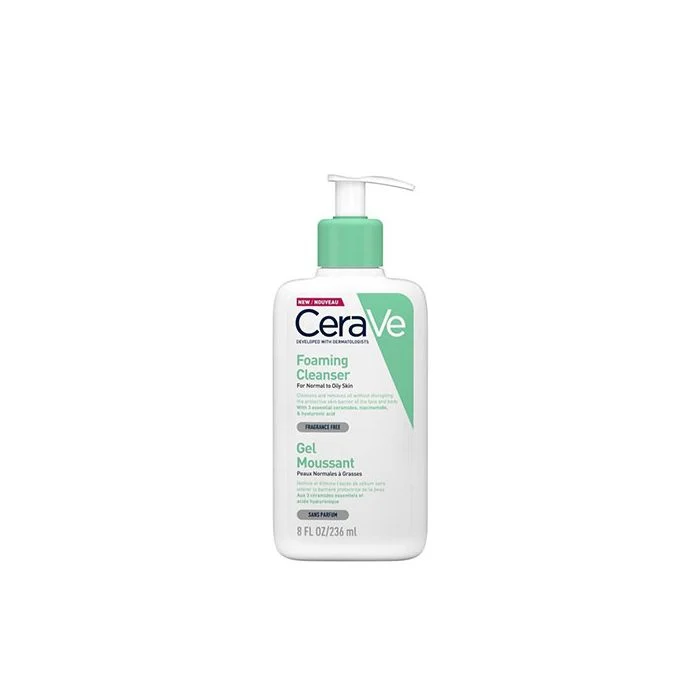 فوم شستشوی صورت سراوی Cerave Foaming Cleanser حجم437 — تصویر ۷