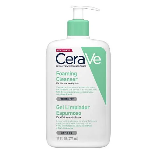 فوم شستشوی صورت سراوی Cerave Foaming Cleanser حجم437 — تصویر ۶