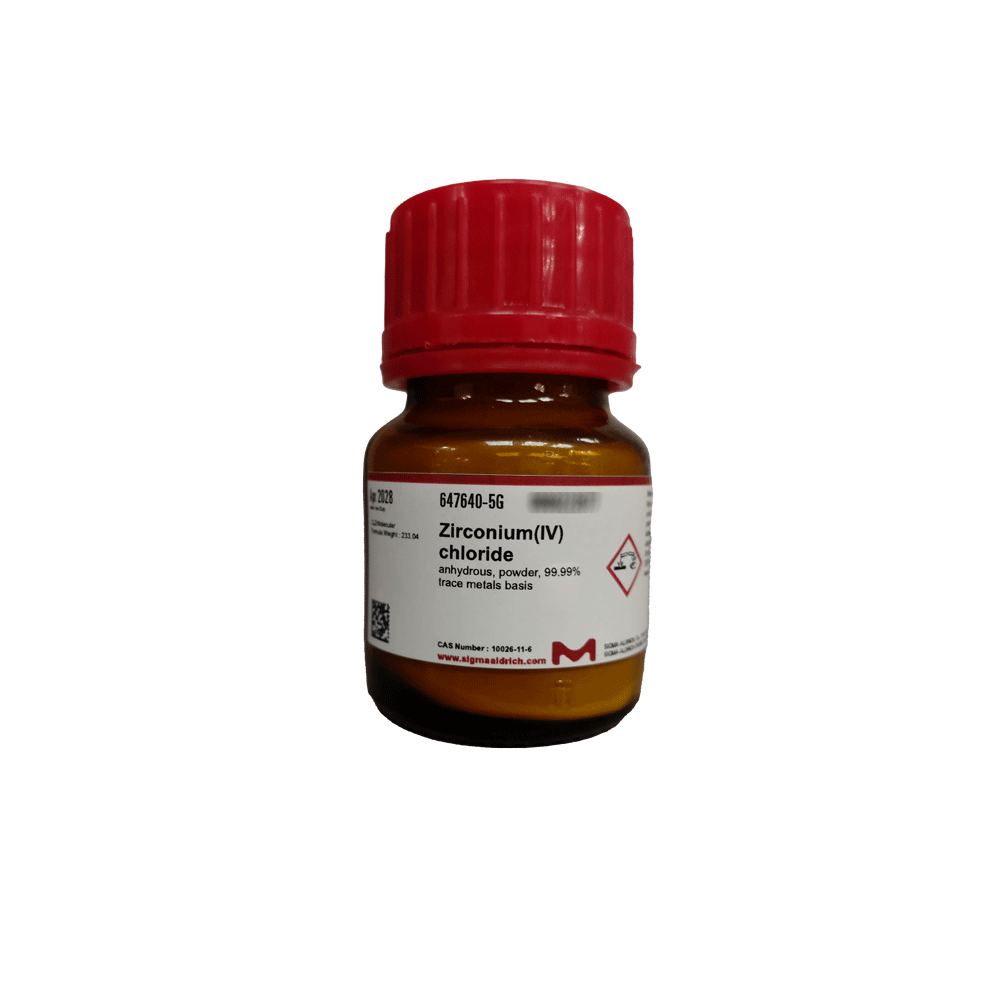 زیرکونیوم تترا کلراید خشک 99.99% برند سیگماآلدریچ کد 647640 | 25 گرم — تصویر ۲