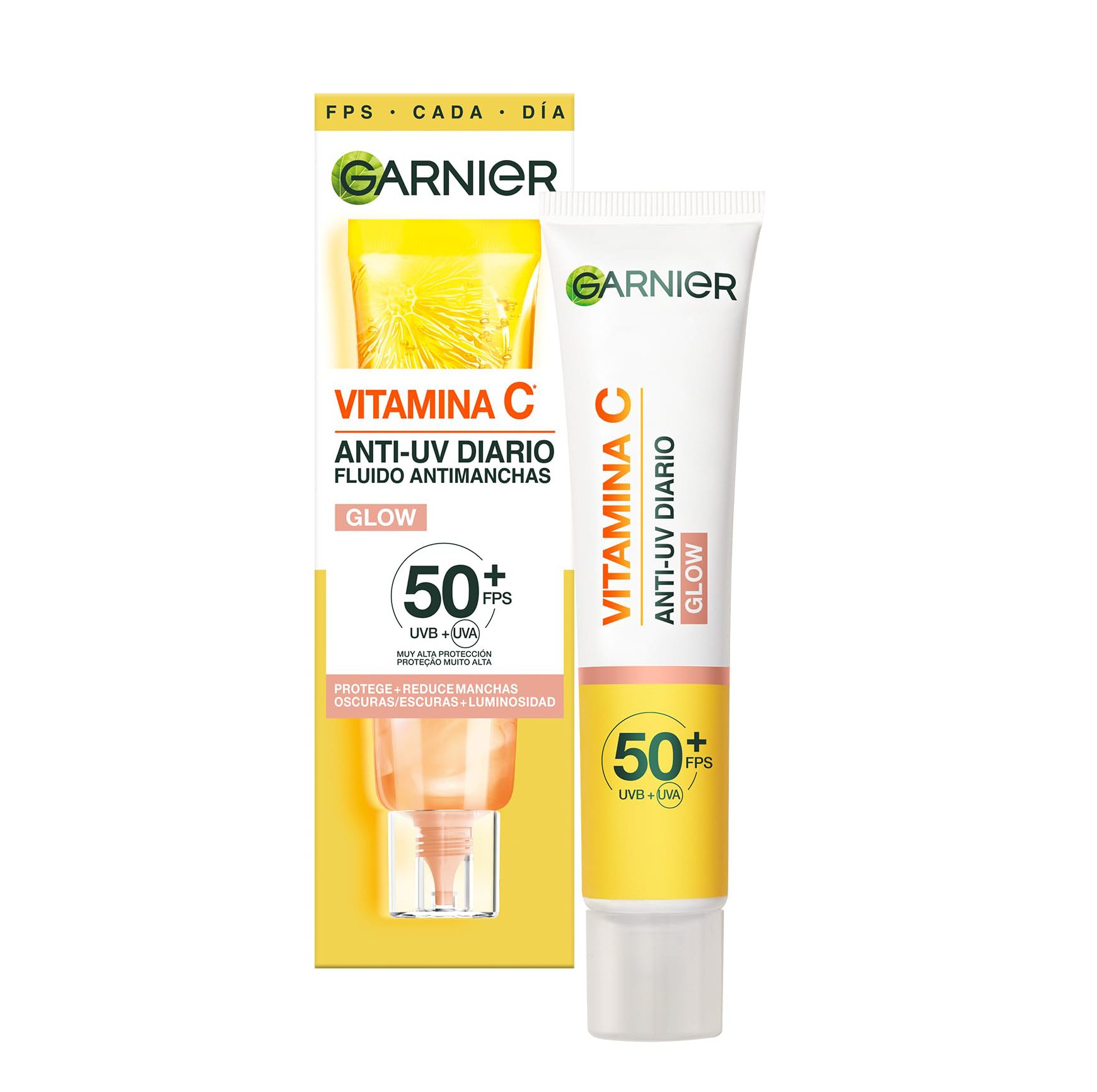 کرم ضد آفتاب ضدلک رنگی و بیرنگ ویتامین c گارنیر 40میل (اصلی)