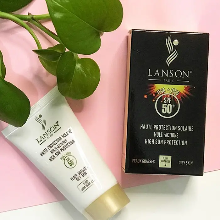 کرم ضد آفتاب لانسون Lanson پوست چرب شماه 1 و 1.5 — تصویر ۷