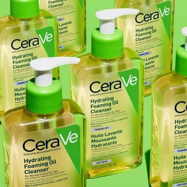 فوم شستشوی روغنی سراوی Cerave حاوی آبرسان پوست خشک و خیلی خشک — تصویر ۷