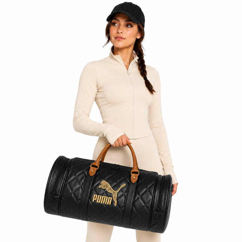 ساک ورزشی پوما مدل SOU-65510 چرمی