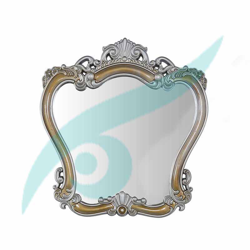آینه دستشویی کیان نقره‌ای — تصویر ۲