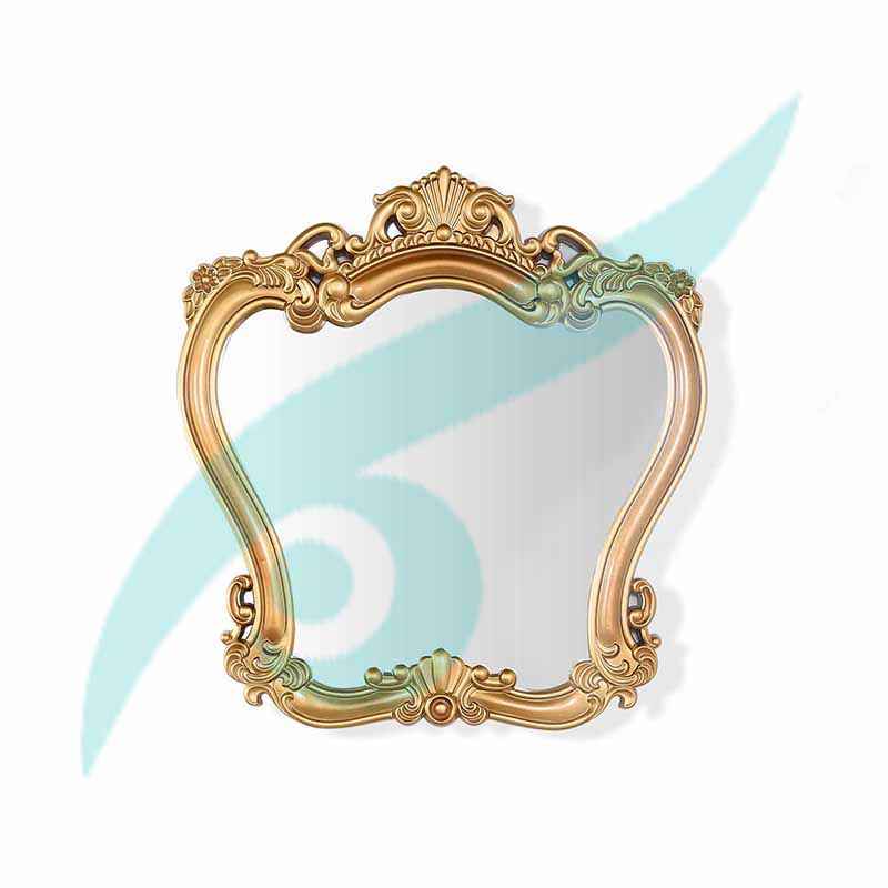 آینه دستشویی کیان طلایی — تصویر ۳