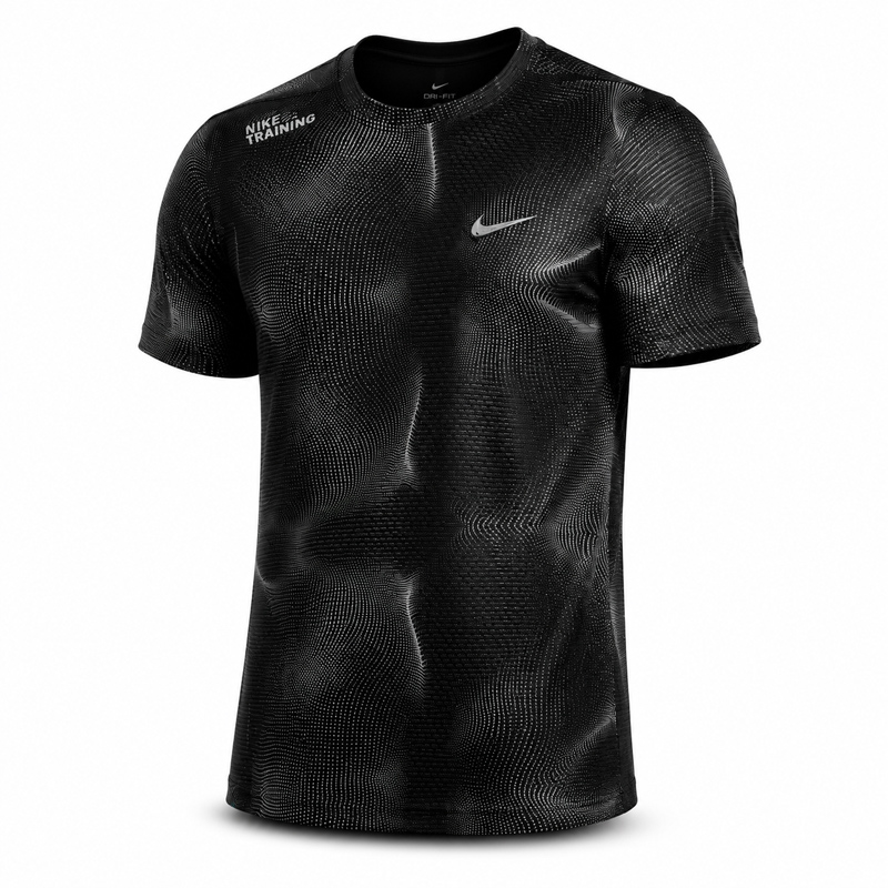 تیشرت ورزشی مردانه نایک مدل GMS-Dri Fit-5C0169 طوسی — تصویر ۵