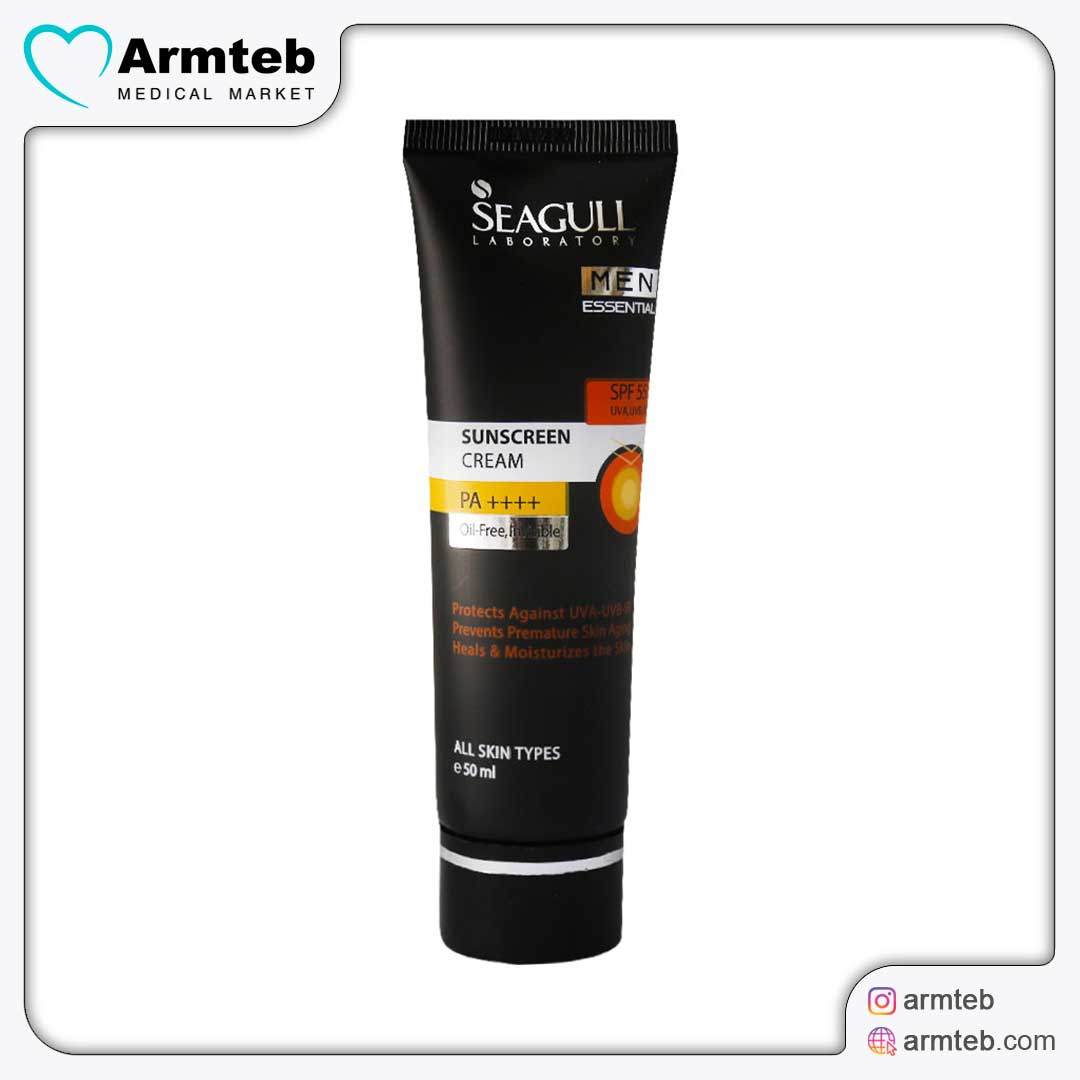 کرم ضد آفتاب آقایان سی گل SPF55 مناسب انواع پوست ۵۰ میلی لیتر — تصویر ۴